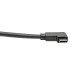 Tripp Lite U428-003-CRA USB-C to USB-A Cable (M/M), Right-Angle C, USB 3.2 Gen 1 (5 Gbps), Thunderbolt 3 Compatible, 3 ft. (0.91 m)