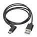 Tripp Lite U038-003-CRA USB-A to USB-C Cable, Right-Angle USB-C, USB 2.0, (M/M), 3 ft. (0.91 m)