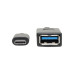 Tripp Lite U428-C6N-F USB-C to USB-A Adapter (M/F), USB 3.2 Gen 1 (5 Gbps), USB-IF Certified, Thunderbolt 3 Compatible, 6-in. (15.24 cm)