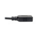 Tripp Lite U428-C6N-F USB-C to USB-A Adapter (M/F), USB 3.2 Gen 1 (5 Gbps), USB-IF Certified, Thunderbolt 3 Compatible, 6-in. (15.24 cm)