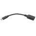 Tripp Lite U428-C6N-F USB-C to USB-A Adapter (M/F), USB 3.2 Gen 1 (5 Gbps), USB-IF Certified, Thunderbolt 3 Compatible, 6-in. (15.24 cm)