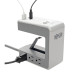 Tripp Lite 6-Outlet Surge Protector w/2 USB-A (2.4A Shared) & 1 USB-C (3A) - 8 ft. Cord, 1080 Joules, Desk Clamp