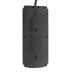 Tripp Lite 8-Outlet Surge Protector with 2 USB Ports (2.1A Shared) - 8 ft. Cord, 1200 Joules, Tel/Modem, Black