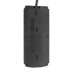 Tripp Lite 8-Outlet Surge Protector with 2 USB Ports (2.1A Shared) - 8 ft. Cord, 1200 Joules, Black