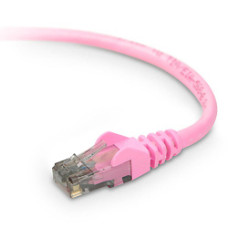 Belkin CAT6 Snagless networking cable Pink 4.57 m