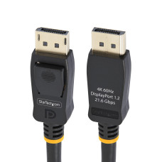 StarTech.com 10ft (3m) VESA Certified DisplayPort Cable - 10 Pack - DisplayPort 1.2 Cord with Latches, 4K 60Hz UHD, DP to DP Cable for Monitor, Latching DP Connectors