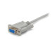 StarTech.com 10 ft Cross Wired DB9 to DB25 Serial Null Modem Cable - F/M