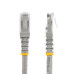 StarTech.com 10ft CAT6 Ethernet Cable - Gray CAT 6 Gigabit Ethernet Wire -650MHz 100W PoE RJ45 UTP Molded Network/Patch Cord w/Strain Relief/Fluke Tested/Wiring is UL Certified/TIA