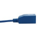 Tripp Lite N034-05N-BL Cisco Console Rollover Cable Adapter (RJ45 M/F) - Blue, 5 in.