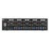 StarTech.com 4 Port Dual Monitor Dual Link DVI KVM Switch 1440p - Dual Screen/View/Display Compact USB KVM Switch w/Integrated USB 3.0 Hub & Audio - Dell HP Apple Lenovo TAA Compliant