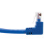 Tripp Lite N204-003-BL-UD Up/Down-Angle Cat6 Gigabit Molded UTP Ethernet Cable (RJ45 Up-Angle M to RJ45 Down-Angle M), Blue, 3 ft. (0.91 m)