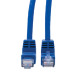 Tripp Lite N204-005-BL-UD Up/Down-Angle Cat6 Gigabit Molded UTP Ethernet Cable (RJ45 Up-Angle M to RJ45 Down-Angle M), Blue, 5 ft. (1.52 m)
