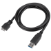 Targus ACC1004USZ USB cable 1 m USB 3.2 Gen 1 (3.1 Gen 1) USB A Micro-USB B Black