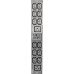 Tripp Lite 5.8kW 3-Phase PDU, Vertical, Monitored, 0U with 36 IEC C13, 6 C19, 3 5-15/20R Plug Sockets - L21-20P Input