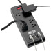 Tripp Lite 6-Outlet Surge Protector with 4 USB Ports (4.2A Shared) - 6 ft. Cord, 900 Joules, Black
