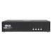 Tripp Lite Secure KVM Switch, Dual Monitor, DisplayPort to DisplayPort - 4-Port, 4K, NIAP PP3.0, Audio, CAC, TAA