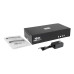 Tripp Lite Secure KVM Switch, Dual Monitor, DisplayPort to DisplayPort - 4-Port, 4K, NIAP PP3.0, Audio, CAC, TAA