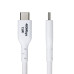 StarTech.com 10ft (3m) USB-A to USB-C Charging Cable, Charge & Sync, 3A, USB 2.0, TPE Jacket - White USB Charging Cord