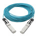 Tripp Lite N28F-20M-AQ QSFP+ to QSFP+ Active Optical Cable - 40Gb, AOC, M/M, Aqua, 20M (65.61 ft.)
