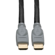 Tripp Lite P568-025-2A 4K HDMI Cable (M/M) - 4K 60 Hz, HDR, 4:4:4, Gripping Connectors, Black, 25 ft.
