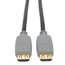 Tripp Lite P568-02M-2A 4K HDMI Cable (M/M) - 4K 60 Hz, HDR, 4:4:4, Gripping Connectors, Black, 2 m
