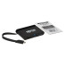 Tripp Lite U444-T6N-H4UBC USB-C Multiport Adapter - 4K HDMI, USB-A, Self-Storing Cable, 100W PD Charging, Black