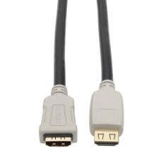 Tripp Lite P569-015-2B-MF High-Speed HDMI Extension Cable (M/F) - 4K 60 Hz, HDR, 4:4:4, Gripping Connector, 15 ft.