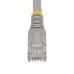 StarTech.com 10ft CAT6 Ethernet Cable - Gray CAT 6 Gigabit Ethernet Wire -650MHz 100W PoE RJ45 UTP Molded Network/Patch Cord w/Strain Relief/Fluke Tested/Wiring is UL Certified/TIA