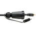 Tripp Lite P569-012-IND High-Speed HDMI Cable (M/M) - 4K 60 Hz, HDR, Industrial, IP68, Hooded Connector, Black, 12 ft.