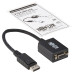 Tripp Lite P134-06N-VGA-BP DisplayPort to VGA Active Adapter Video Converter (M/F), 6-in. (15.24 cm), 50 Pack