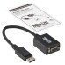 Tripp Lite P134-06N-VGA-BP DisplayPort to VGA Active Adapter Video Converter (M/F), 6-in. (15.24 cm), 50 Pack