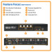 Tripp Lite 4-Port HDMI/USB KVM Switch with Audio/Video and USB Peripheral Sharing