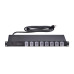 StarTech.com 8-Outlet Horizontal Rack Mount PDU, 1U Power Strip, Individual Outlet On/Off Switches with Covers, 15A Circuit Breaker, 8ft/2.4m Cord, NEMA 5-15P/R