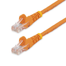 StarTech.com Cat5e Patch Cable with Snagless RJ45 Connectors - 3 ft, Orange