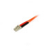 StarTech.com Fiber Optic Cable - Multimode Duplex 50/125 - LSZH - LC/SC - 2 m