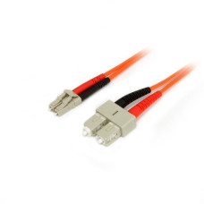StarTech.com Fiber Optic Cable - Multimode Duplex 50/125 - LSZH - LC/SC - 5 m