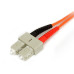 StarTech.com Fiber Optic Cable - Multimode Duplex 62.5/125 - LSZH - LC/SC - 7 m
