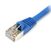 StarTech.com 15 ft Cat5e Blue Snagless Shielded RJ45 F/UTP Cat 5e Patch Cable - 15ft Patch Cord