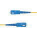 StarTech.com 15m (49.2ft) LC to SC (UPC) OS2 Single Mode Simplex Fiber Optic Cable, 9/125µm, 40G/100G, Bend Insensitive, Low Insertion Loss, LSZH Fiber Patch Cord