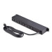 StarTech.com 8-Outlet Horizontal Rack Mount PDU, 1U Power Strip, Individual Outlet On/Off Switches with Covers, 15A Circuit Breaker, 8ft/2.4m Cord, NEMA 5-15P/R