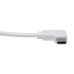 Tripp Lite U436-06N-GBW-RA USB-C to Gigabit Network Adapter with Right Angle USB-C, Thunderbolt 3 Compatibility - White