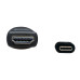 Tripp Lite U444-006-H4K6BM USB-C to HDMI Active Adapter Cable (M/M), 4K 60 Hz, 4:4:4, HDCP 2.2, Mid-Cable Adapter, Black, 6 ft. (1.8 m)