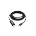 Tripp Lite U444-009-H4K6BE USB-C to HDMI Adapter Cable (M/M), 4K 60 Hz, 4:4:4, Thunderbolt 3 Compatible, Black, 9 ft. (2.7 m)
