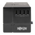 Tripp Lite Protect It! 3-Outlet Power Cube Surge Protector - 6 USB-A Ports (7.2A Shared), 6 ft. Cord, 540 Joules, Black
