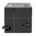 Tripp Lite Protect It! 3-Outlet Power Cube Surge Protector - 6 USB-A Ports (7.2A Shared), 6 ft. Cord, 540 Joules, Black