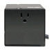 Tripp Lite Protect It! 3-Outlet Power Cube Surge Protector - 6 USB-A Ports (7.2A Shared), 6 ft. Cord, 540 Joules, Black