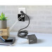 Tripp Lite Protect It! 3-Outlet Power Cube Surge Protector - 6 USB-A Ports (7.2A Shared), 6 ft. Cord, 540 Joules, Black