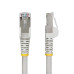 StarTech.com 100ft Gray CAT6a Ethernet Cable, Snagless RJ45, 10GbE, 100W PoE++, S/FTP, LSZH, 27AWG Pure Bare Copper Wire, 500MHz, Shielded Network Patch Cord w/Strain Reliefs, Fluke Tested/ETL Verified