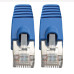 Tripp Lite N262-030-BL Cat6a 10G Snagless Shielded STP Ethernet Cable (RJ45 M/M), PoE, Blue, 30 ft. (9.14 m)