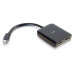 C2G 54292 video cable adapter Mini DisplayPort Black
